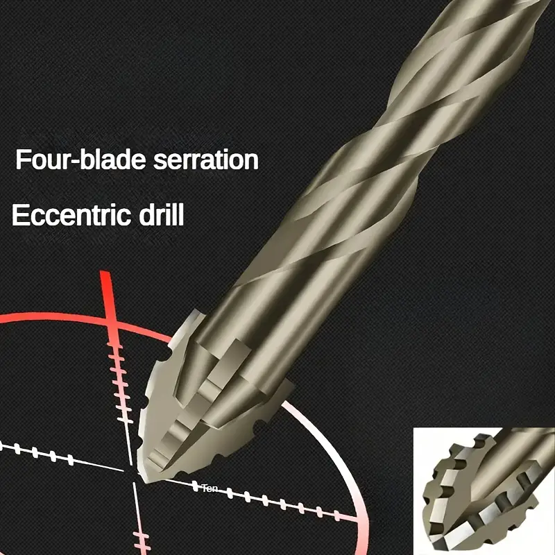 SharpDrill™ - Τρυπάνια υψηλής ακρίβειας για επαγγελματικό τρύπημα (Σετ των 4)