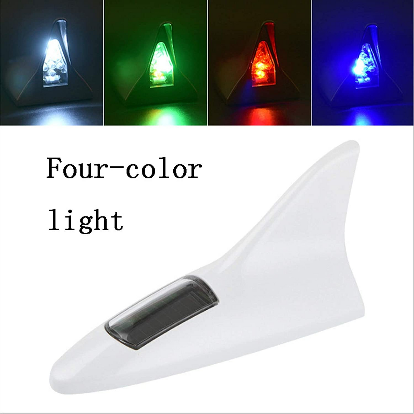 SharkGlow™ - Κεραία Shark Fin με ηλιακό φως LED και λειτουργία κατά της σύγκρουσης