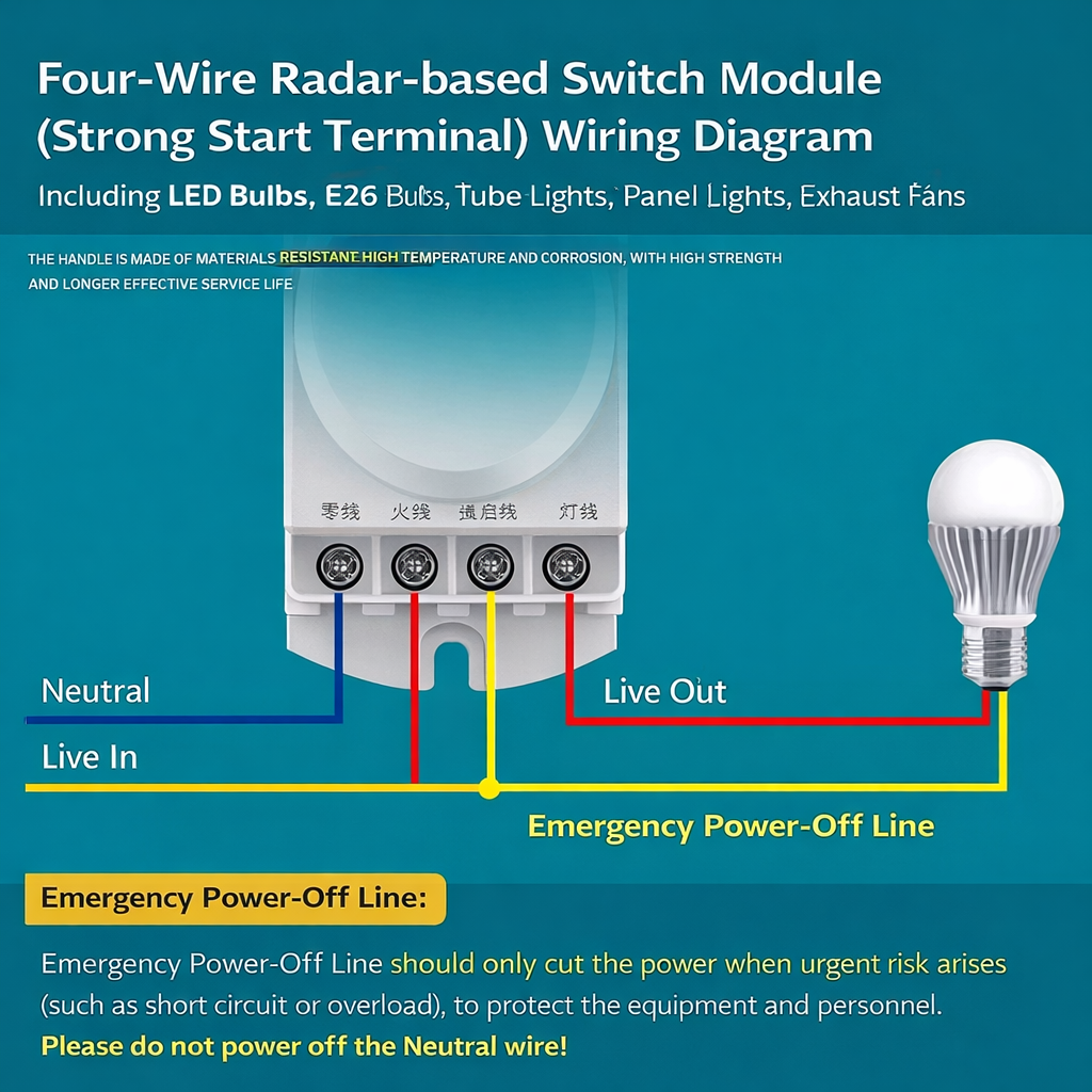 WaveGuard™ – Διακόπτης Φωτισμού με Αισθητήρα Ραντάρ