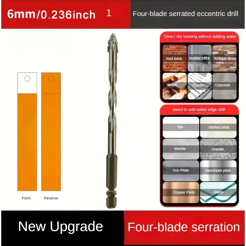SharpDrill™ - Τρυπάνια υψηλής ακρίβειας για επαγγελματικό τρύπημα (Σετ των 4)