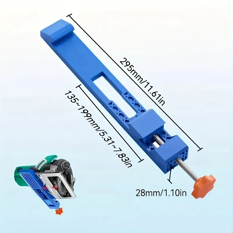 LineMaster™ – Ρυθμιζόμενος οδηγός κυκλικού πριονιού