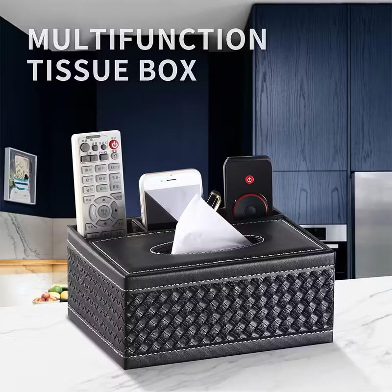 EleganzaBox™ – Πολυλειτουργικό Eco Leather Box για οργάνωση και στυλ