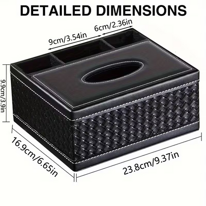 EleganzaBox™ – Πολυλειτουργικό Eco Leather Box για οργάνωση και στυλ