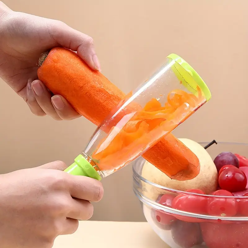 PeelMate™ – Πολυλειτουργικό καθαριστικό με ενσωματωμένο διαμέρισμα συλλογής