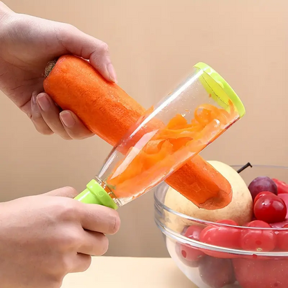 PeelMate™ – Πολυλειτουργικό καθαριστικό με ενσωματωμένο διαμέρισμα συλλογής