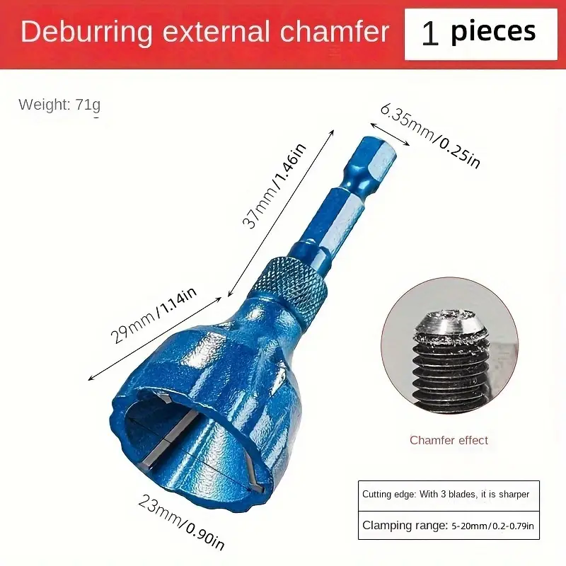 Sharpen™ – Εξαλείφτης Γρεζιών από Ατσάλι για Βίδες