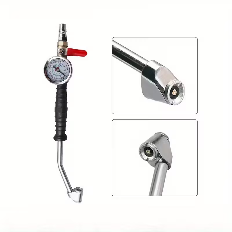 AirPro Gauge™ - Επαγγελματική συσκευή ελέγχου φουσκώματος και πίεσης ελαστικών (0–220 PSI)