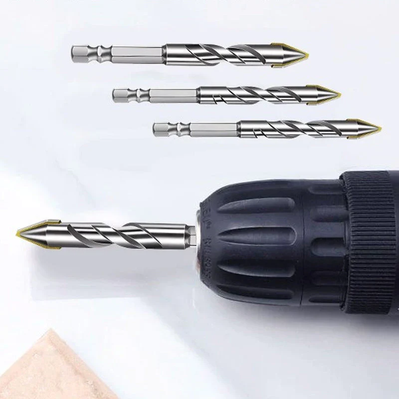 FlexiThread® Ευλύγιστο Τρυπάνι για Υπερσκληρό Κρούσμα (Σετ 4 τεμαχίων)