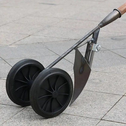 AgroWheel Pro™ – Πολυλειτουργική γεωργική σκαπάνη σε τροχούς με 3 εναλλάξιμες κεφαλές