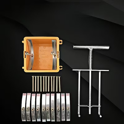 FixBox™ – Κιτ επισκευής για κουτιά υποδοχής (10 κλιπ + 10 βίδες)