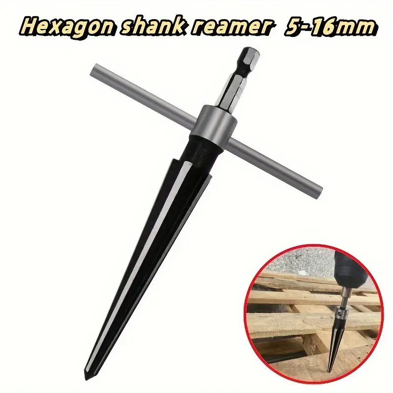 SharpCraft™ - Σετ κωνικά τρυπάνια και φρέζες για ξύλο και μέταλλο (ΣΕΤ 4 τεμαχίων)