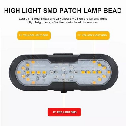 SignalRide™ - Πίσω Φως LED με Φλας και Τηλεχειριστήριο για Ποδήλατο και Πατίνι