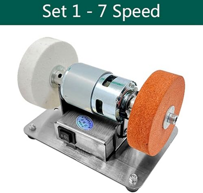 GrindPro 775™ – Μίνι Ηλεκτρικός Δίδυμος Τροχός με Ρύθμιση Ταχύτητας