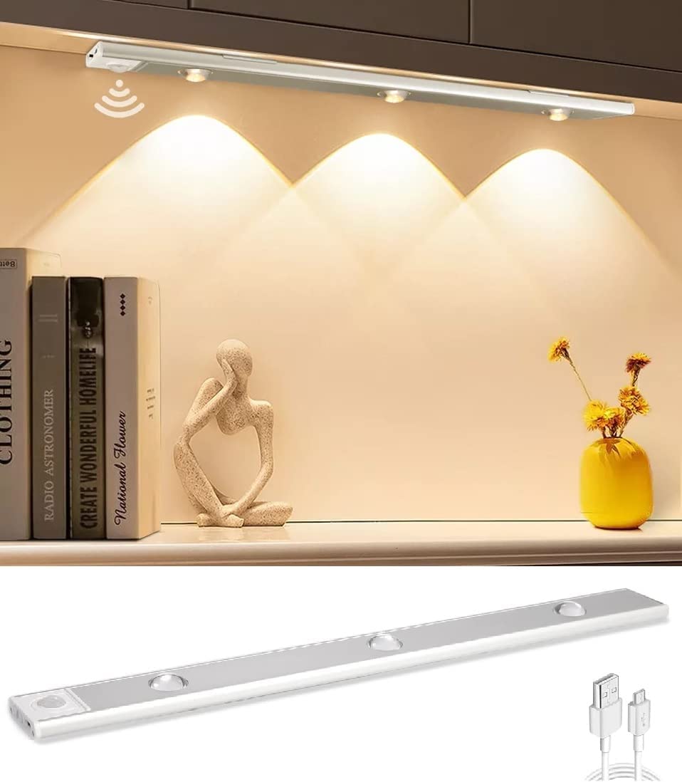 Λάμπα LED με 3 χρώματα και αισθητήρα κίνησης (40cm)
