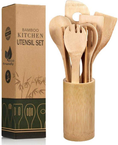 Σετ σκευών κουζίνας EcoCuisine™ Bamboo