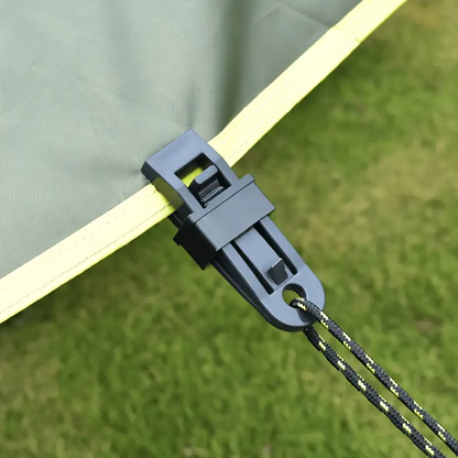 CampGrip™ – Κλιπ στερέωσης για κάμπινγκ και κήπο (Σετ 10 τεμαχίων)