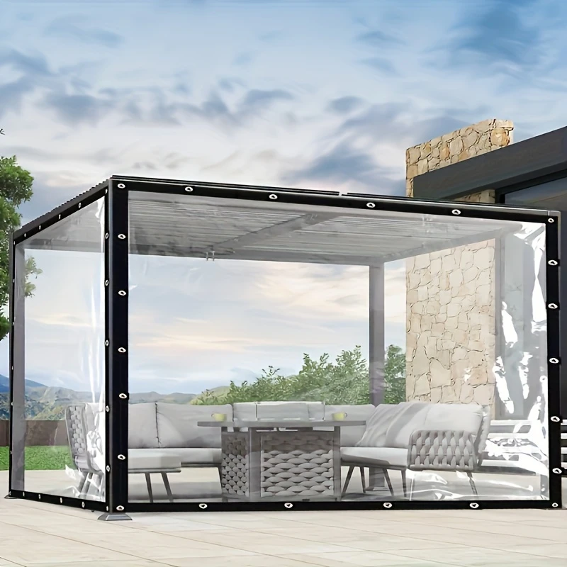 ClearShield™ - Διαφανής προστασία από τη βροχή και τον ήλιο (2x2m)