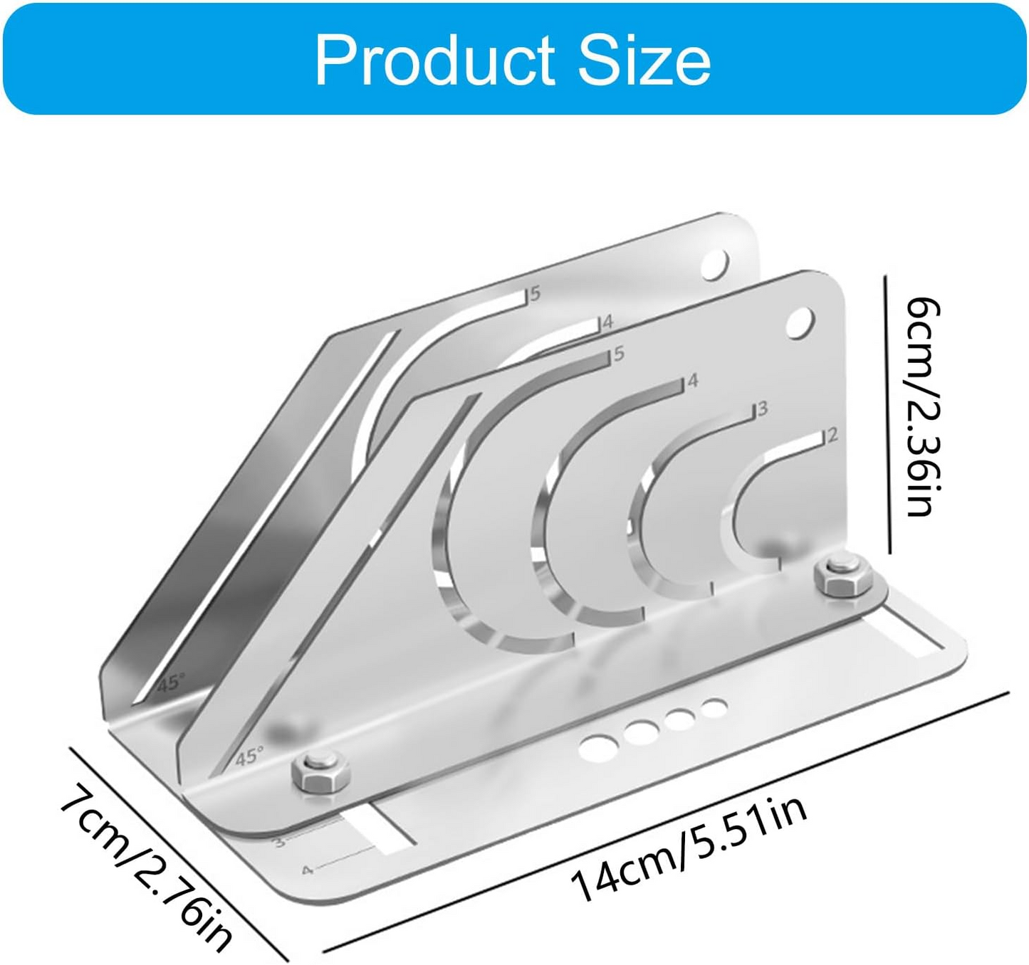 AngleMate Pro™ – Επαγγελματικός οδηγός κοπής και μέτρησης για σωλήνες