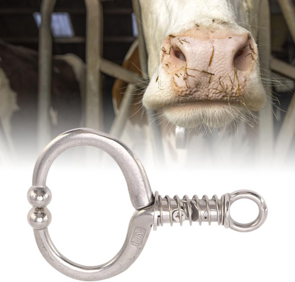 🔥1+1 ΔΩΡΟ🔥PROFARM™ Ρινικό Δαχτυλίδι για Βοοειδή – Ανοξείδωτο Ατσάλι