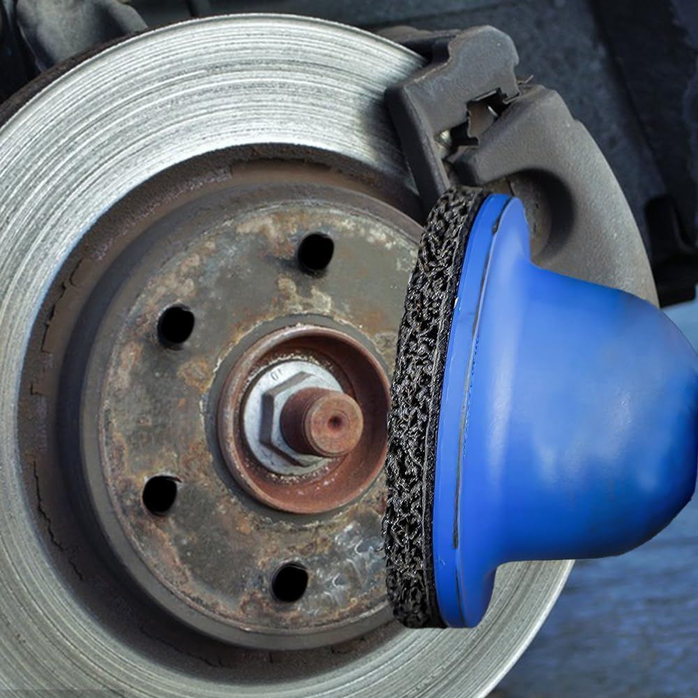 WheelShine™ – Λειαντικός δίσκος για τον καθαρισμό της πλήμνης και του δίσκου του φρένου