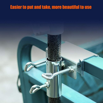 SunClamp™ – Ρυθμιζόμενη βάση ομπρέλας για μπαλκόνι και βεράντα