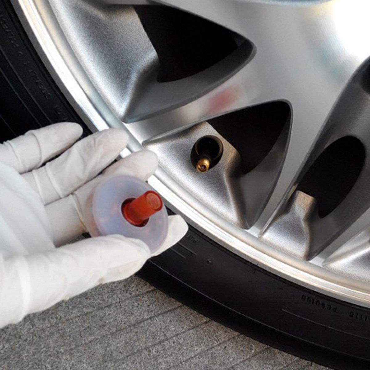 GlowTire™ - Σετ 2x ηλιακών φώτων LED για βαλβίδες τροχού