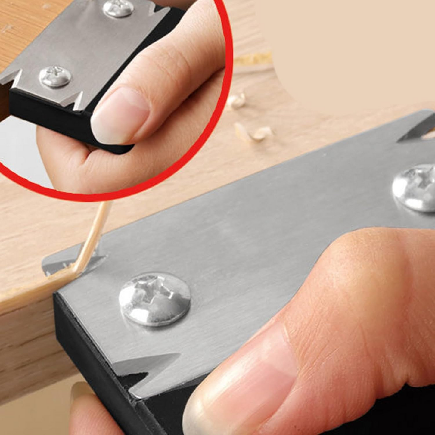 EdgeTrim™ - Χειροκίνητο Εργαλείο για Φινίρισμα Ξύλινων Ακρών