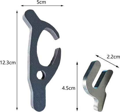 GripLock™ – Σετ σφιγκτήρων μεταλλικών χαντρών ελαστικού