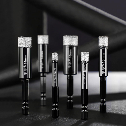 GigaDrill™ - Σετ 5 διαμαντοτρυπάνων μετρικού μεγέθους 6/8/10/12/14 mm