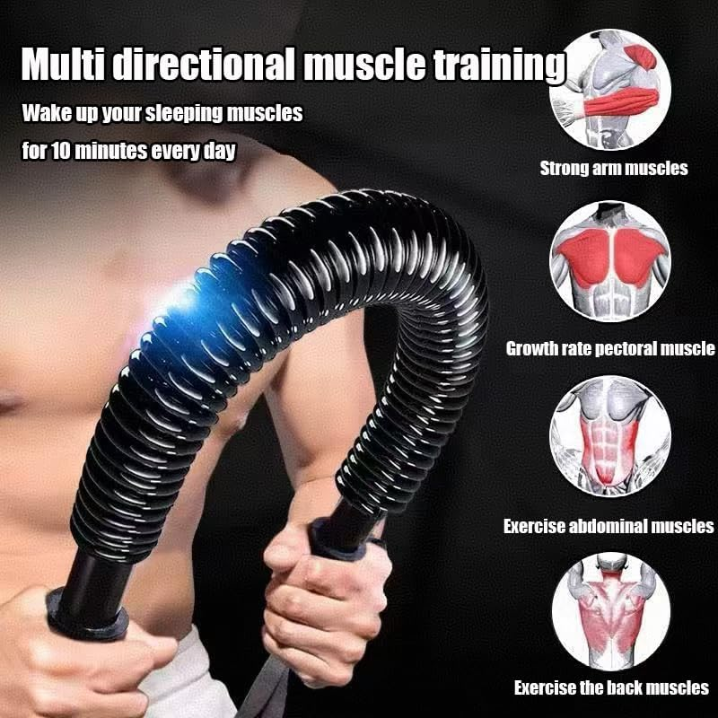 IronMax™ – Μπάρα ενδυνάμωσης με ελατήριο, έως 60 kg αντίσταση