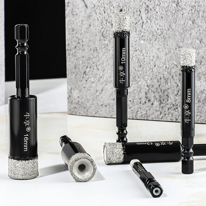 GigaDrill™ - Σετ 5 διαμαντοτρυπάνων μετρικού μεγέθους 6/8/10/12/14 mm