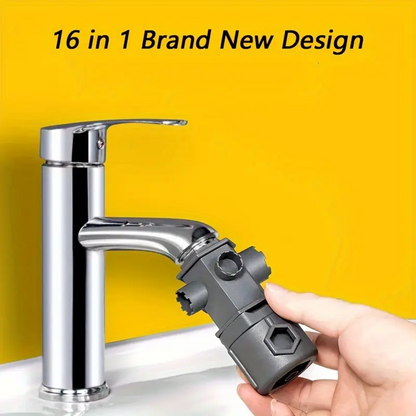 AquaKey™ – Κλειδί βρύσης νεροχύτη 16 σε 1