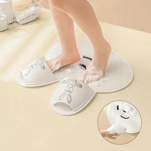 BunnyMat™ - Στρώμα μασάζ και καθαρισμού ποδιών από σιλικόνη