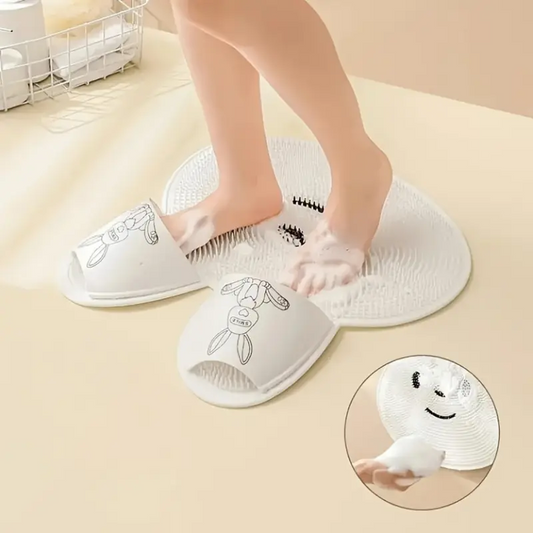 BunnyMat™ - Στρώμα μασάζ και καθαρισμού ποδιών από σιλικόνη