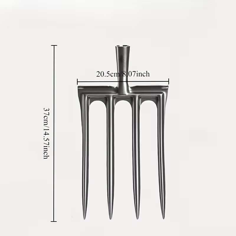 Πιρούνι κήπου από σκληρυμένο χάλυβα μαγγανίου - Ισχυρό και ανθεκτικό