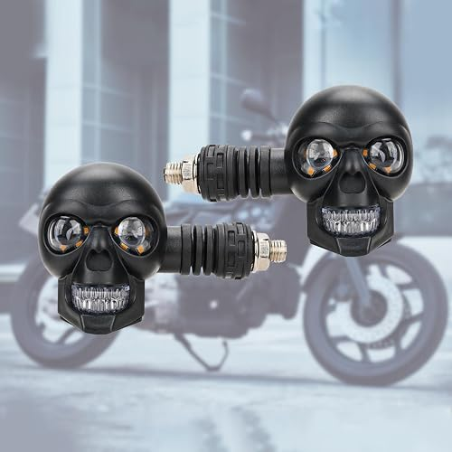SKULLIX™ - Φλας LED Skull για Μοτοσυκλέτα