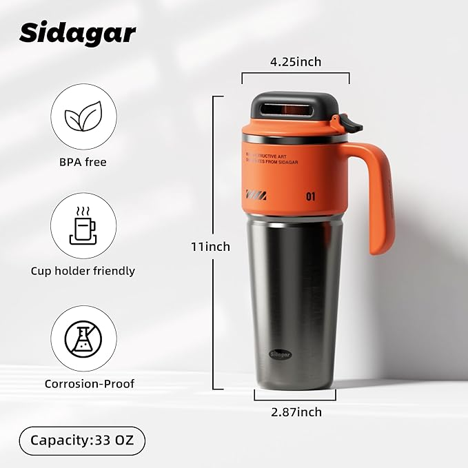 Avento™ - Premium Θερμική Κούπα 1000 ml