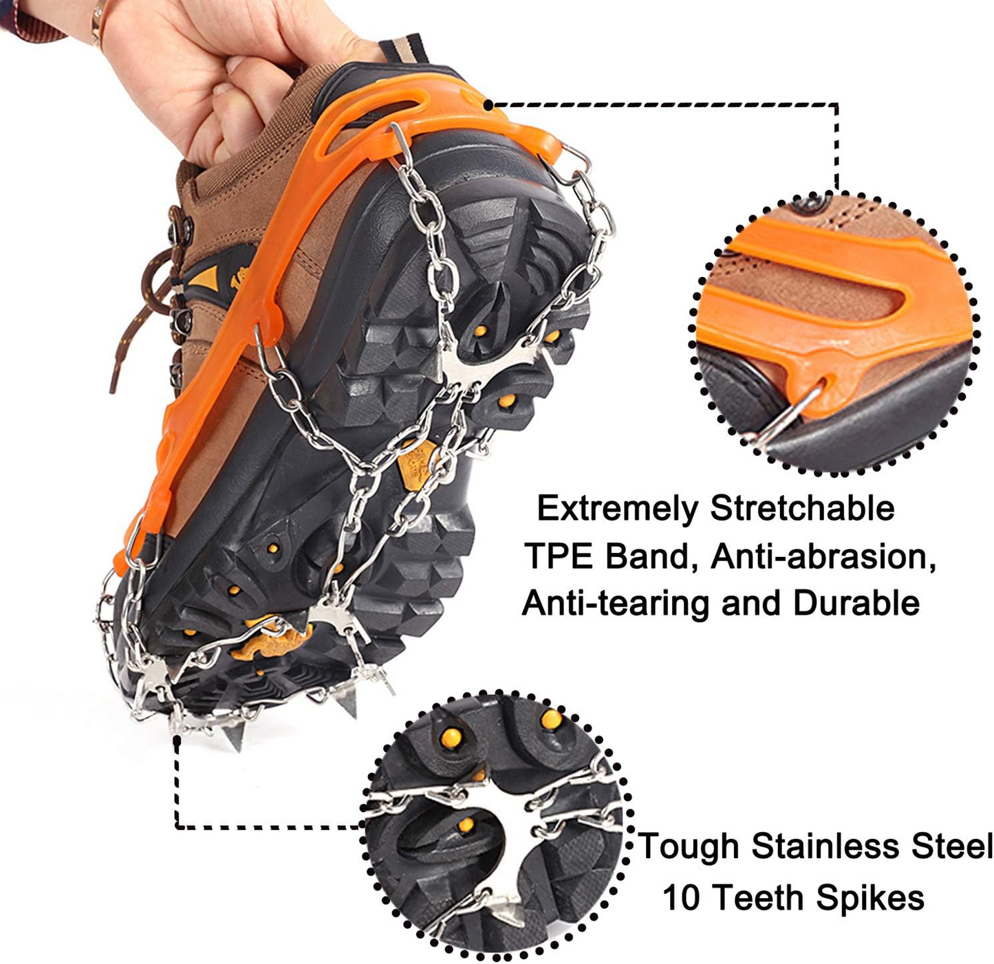 TrailGrip Pro™ - Κραμπόν ασφαλείας για χιόνι και πάγο
