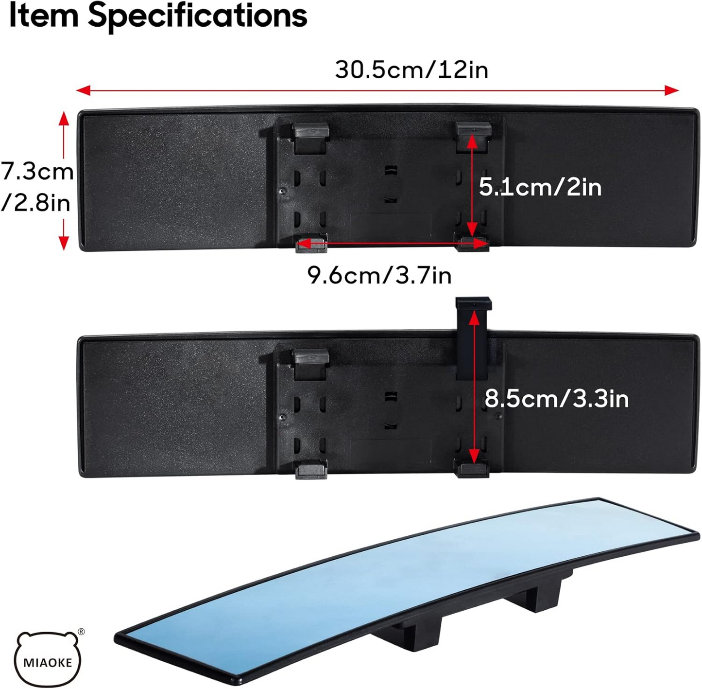 SafeView Elite™ – HD πανοραμικός καθρέφτης οπισθοπορείας για το αυτοκίνητο