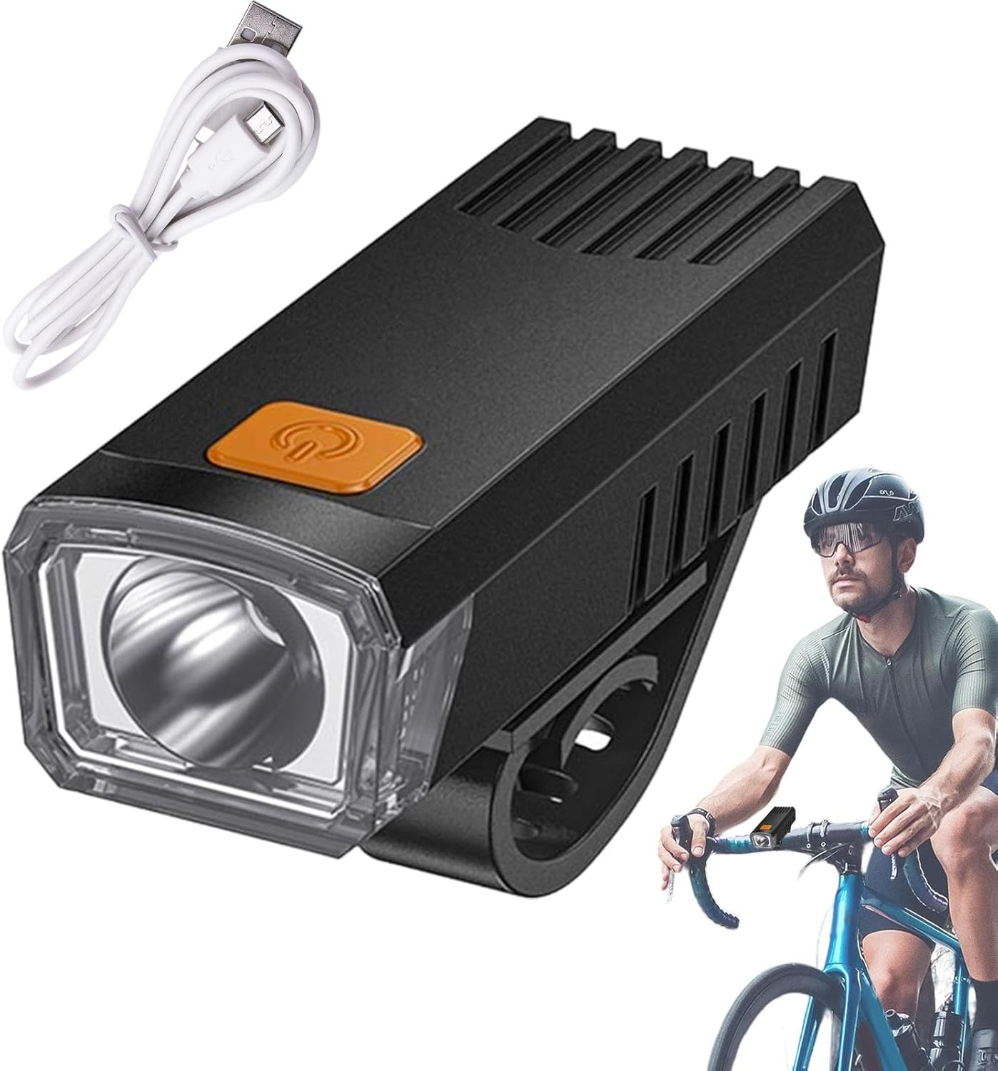 LumiRide™ – Πανίσχυρος Μπροστινός Φακός LED Ποδηλάτου