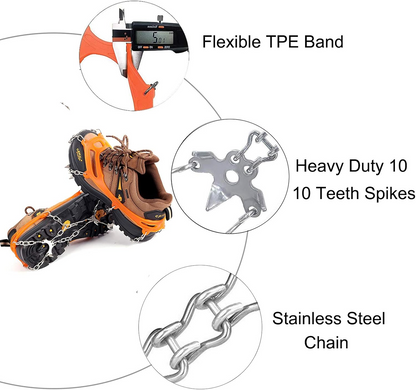 TrailGrip Pro™ - Κραμπόν ασφαλείας για χιόνι και πάγο