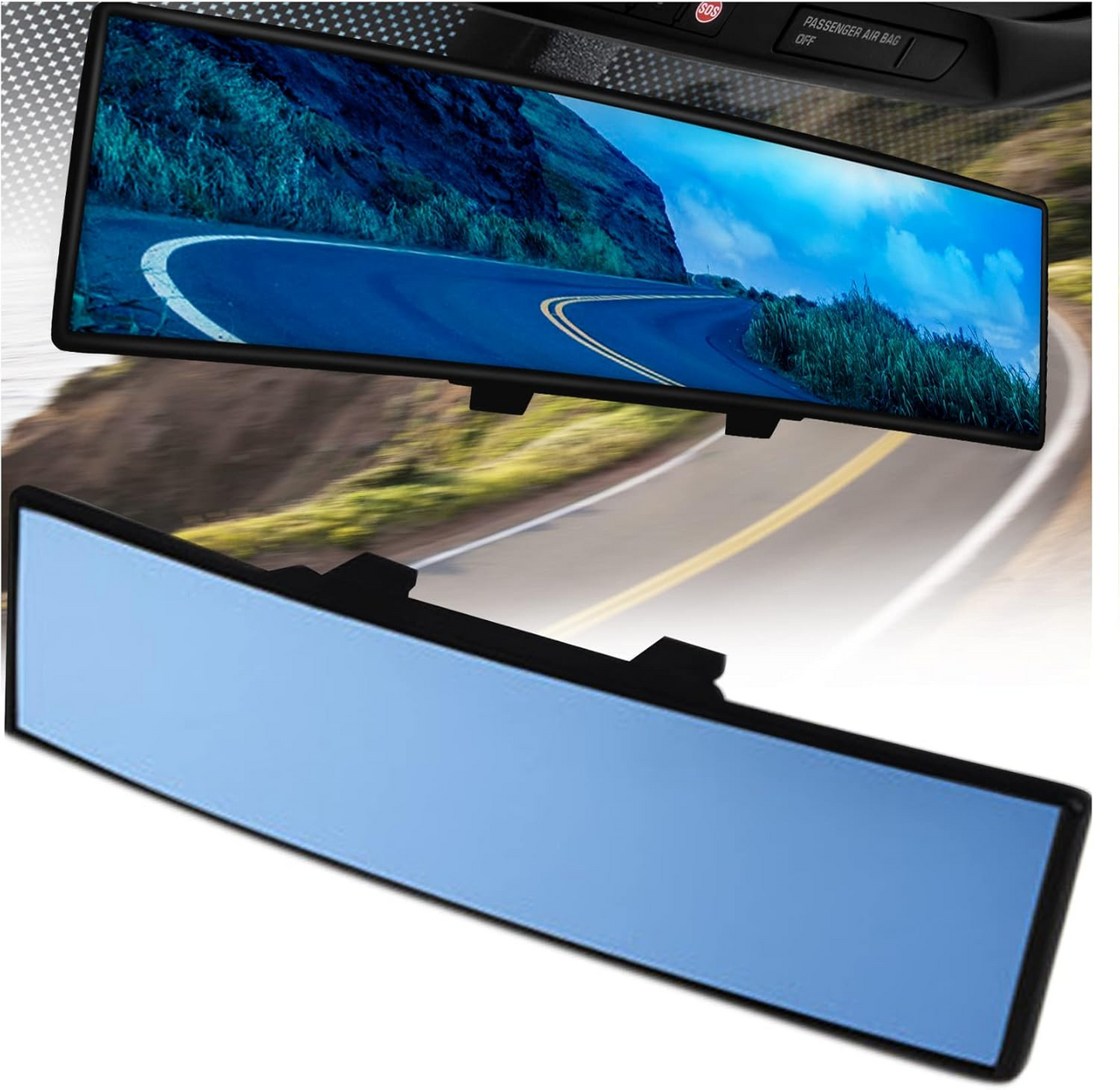 SafeView Elite™ – HD πανοραμικός καθρέφτης οπισθοπορείας για το αυτοκίνητο