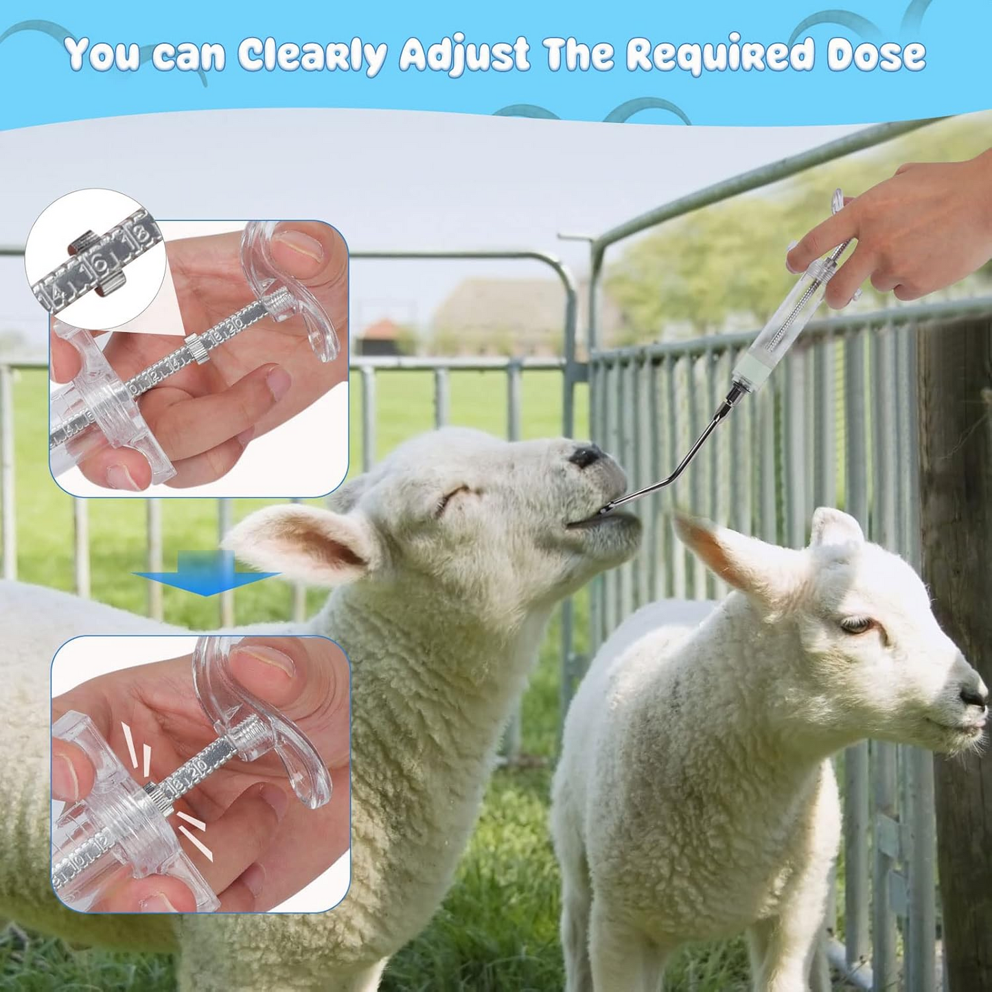 BIOPUMP™ Χειροκίνητη Σύριγγα Διατροφής για Ζώα
