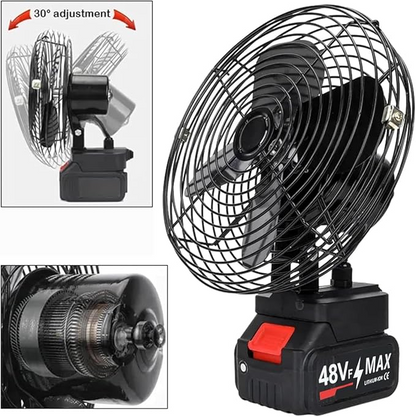 AirVolt™ – Επαγγελματικός Φορητός Ανεμιστήρας