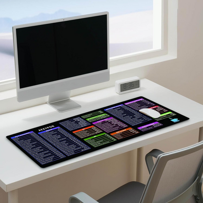 🔥ΠΡΟΣΦΟΡΑ 1+2🔥AEEYPOR™ – Mousepad XXL με Συντομεύσεις Πληκτρολογίου