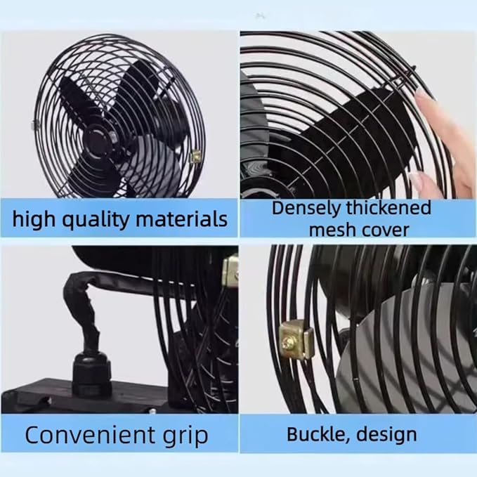 AirVolt™ – Επαγγελματικός Φορητός Ανεμιστήρας