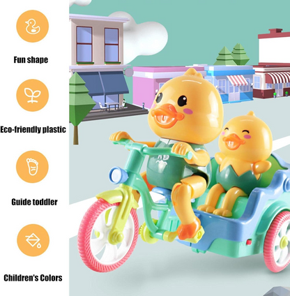 DuckRide™ – Ηλεκτρική πάπια παιχνιδιών σε τρίκυκλο με μουσική και φώτα