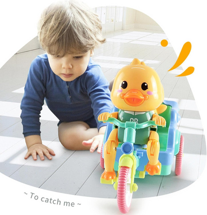 DuckRide™ – Ηλεκτρική πάπια παιχνιδιών σε τρίκυκλο με μουσική και φώτα