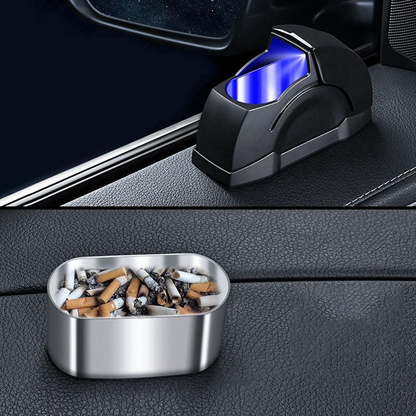 AshVault™ - Τασάκι αυτοκινήτου Premium με φωτισμό LED και τοποθέτηση χωρίς ίχνη