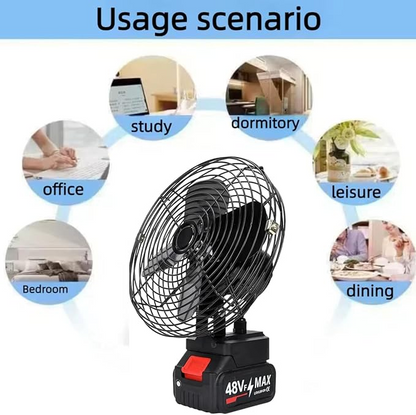 AirVolt™ – Επαγγελματικός Φορητός Ανεμιστήρας